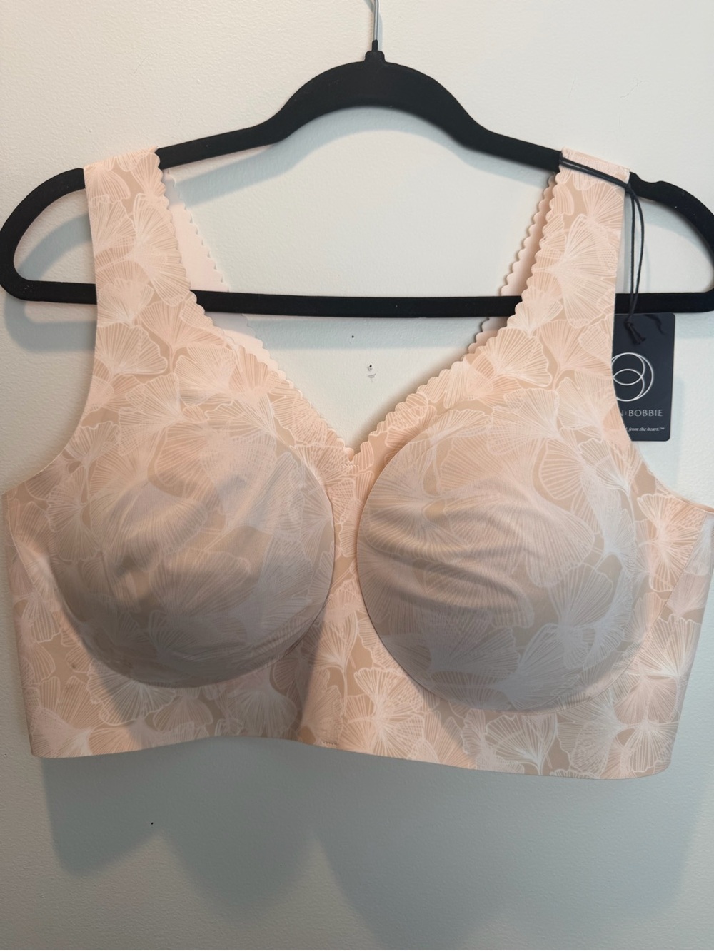Seamless Support Wireless Bra in Light Blush by Bobbie